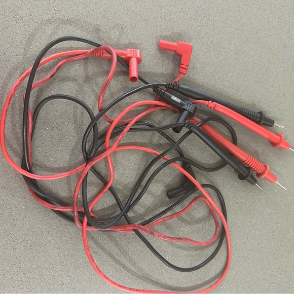 Multimeter Test Leads Red & Black CAT III 1000V 10A Probes – Universal Fit - Picture 2 of 7